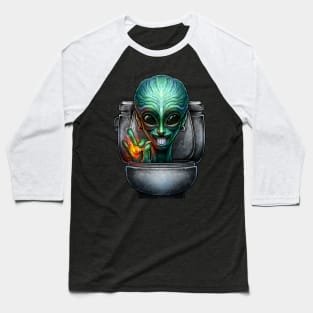 Horror toilet Monster #37 Baseball T-Shirt